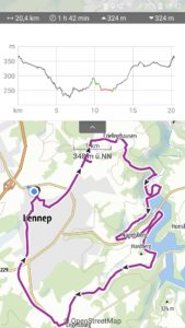 Mehr über den Artikel erfahren Kleine Fahrradrunde um Lennep