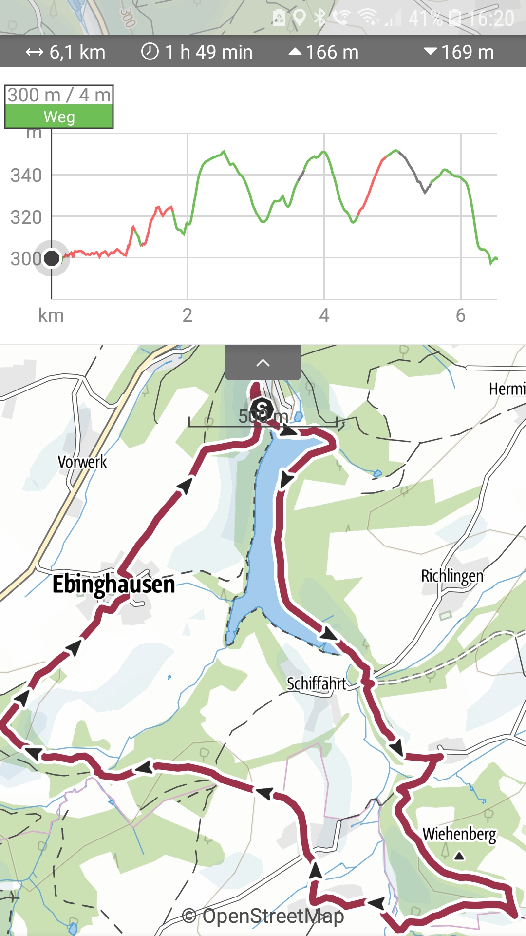Mehr über den Artikel erfahren Wanderung an Heilenbecker Talsperre