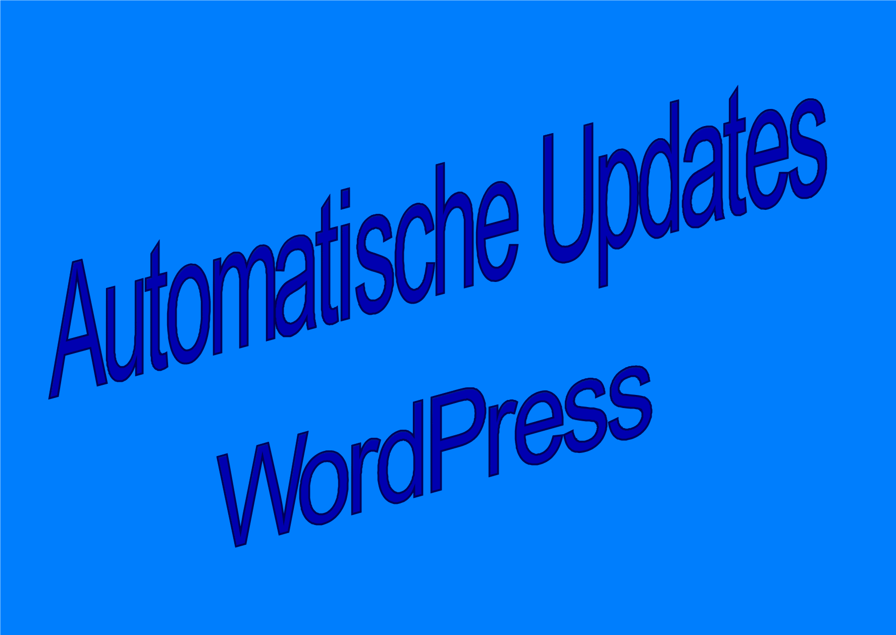 You are currently viewing Automatische Updates von WordPress