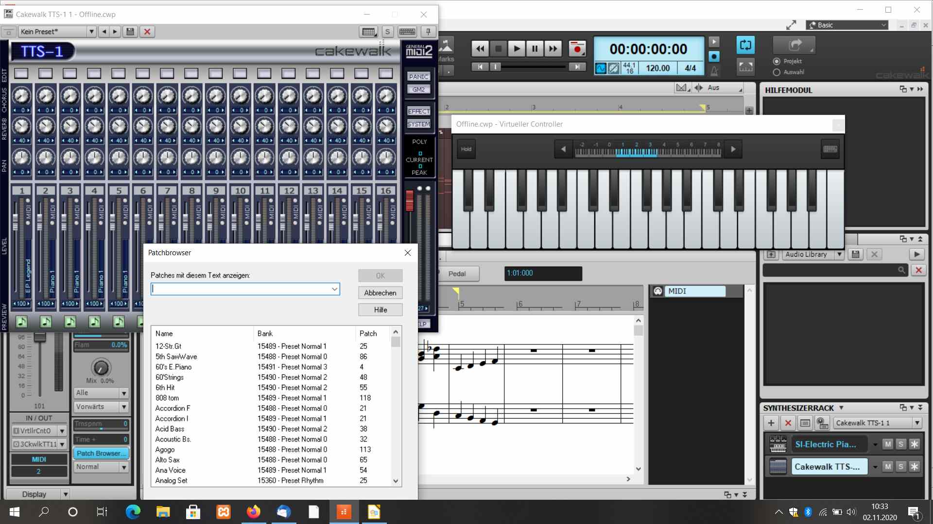 Mehr über den Artikel erfahren Music workstation