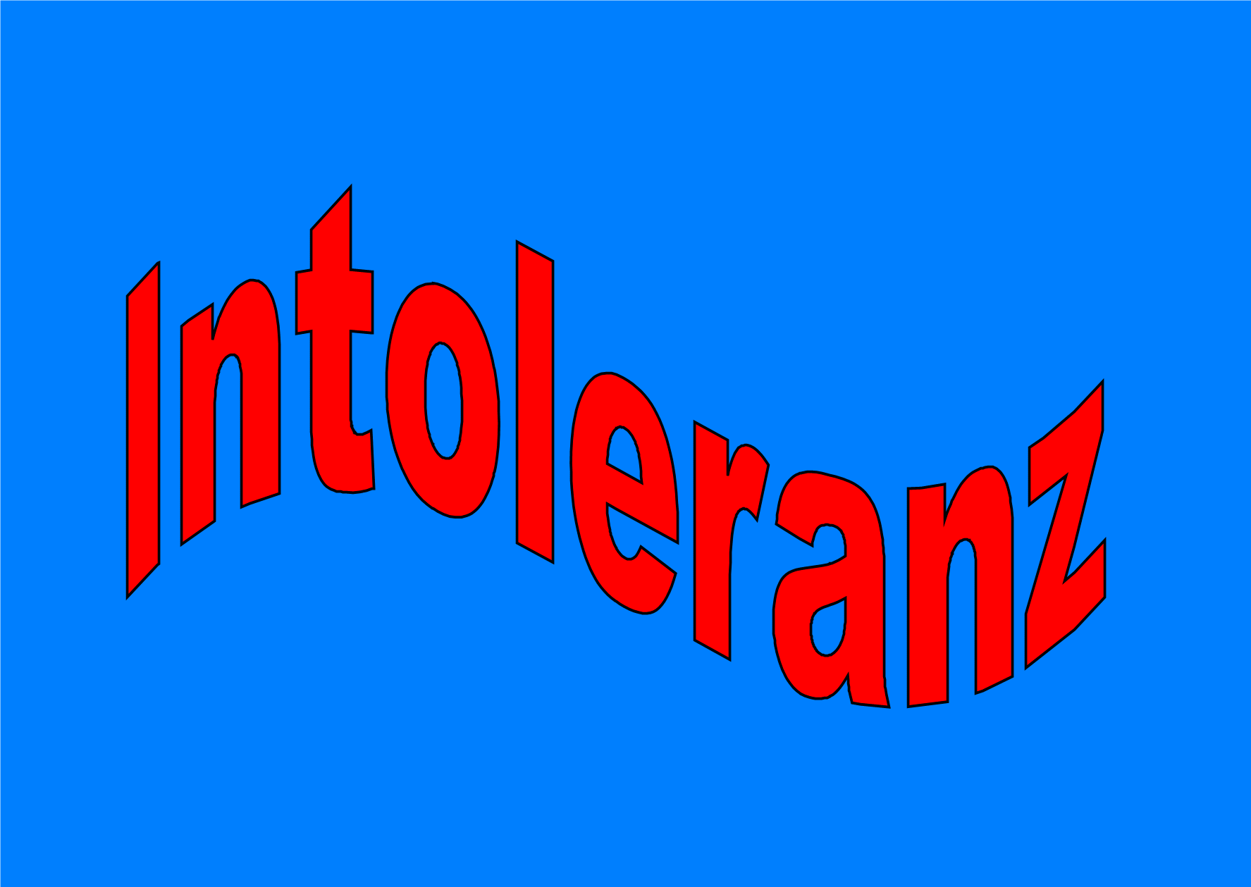 You are currently viewing Intolerant gegen Intoleranz