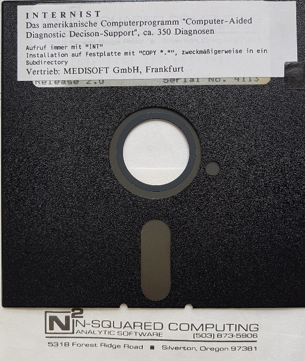 Mehr über den Artikel erfahren Internist – Expertensystem von 1986