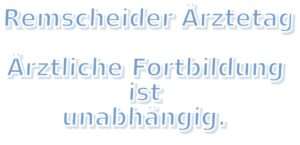 Mehr über den Artikel erfahren Remscheider Ärztetag: Ist ärztliche Fortbildung unabhängig?