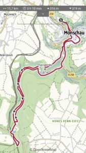 Mehr über den Artikel erfahren Von Monschau entlang der Rur nach Reichenstein