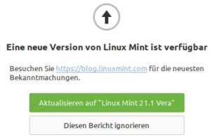 Read more about the article Upgrade auf Linux Mint 21
