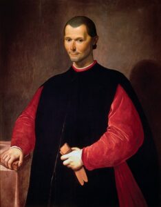Portrait of Niccolo Machiavelli