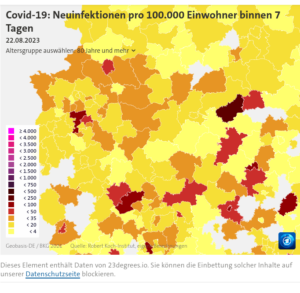 Mehr über den Artikel erfahren Coronavirus im Herbst 23