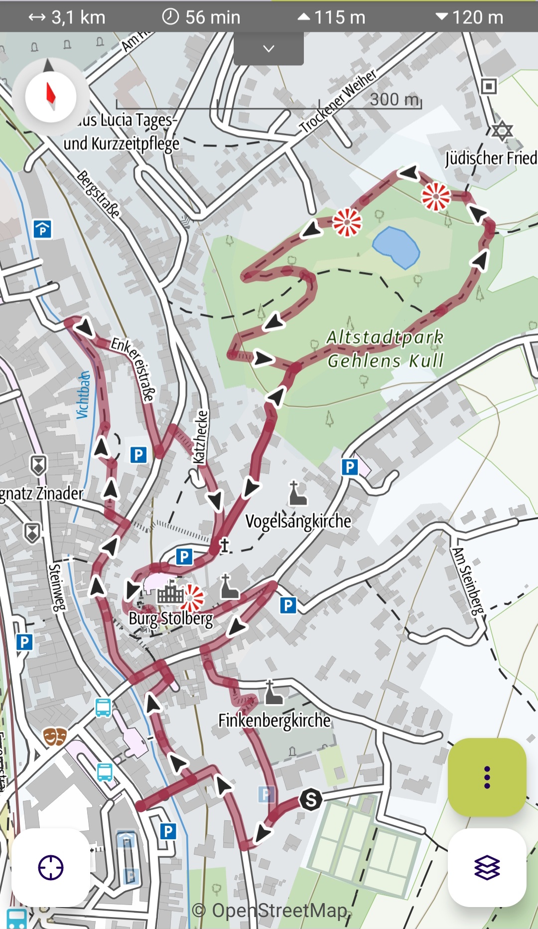 Mehr über den Artikel erfahren Spaziergang in Stolberg