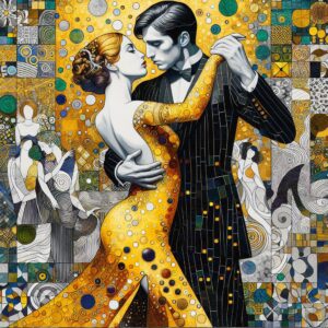 Tangopaar-im-Stile-von-Klimt-Dall-E2