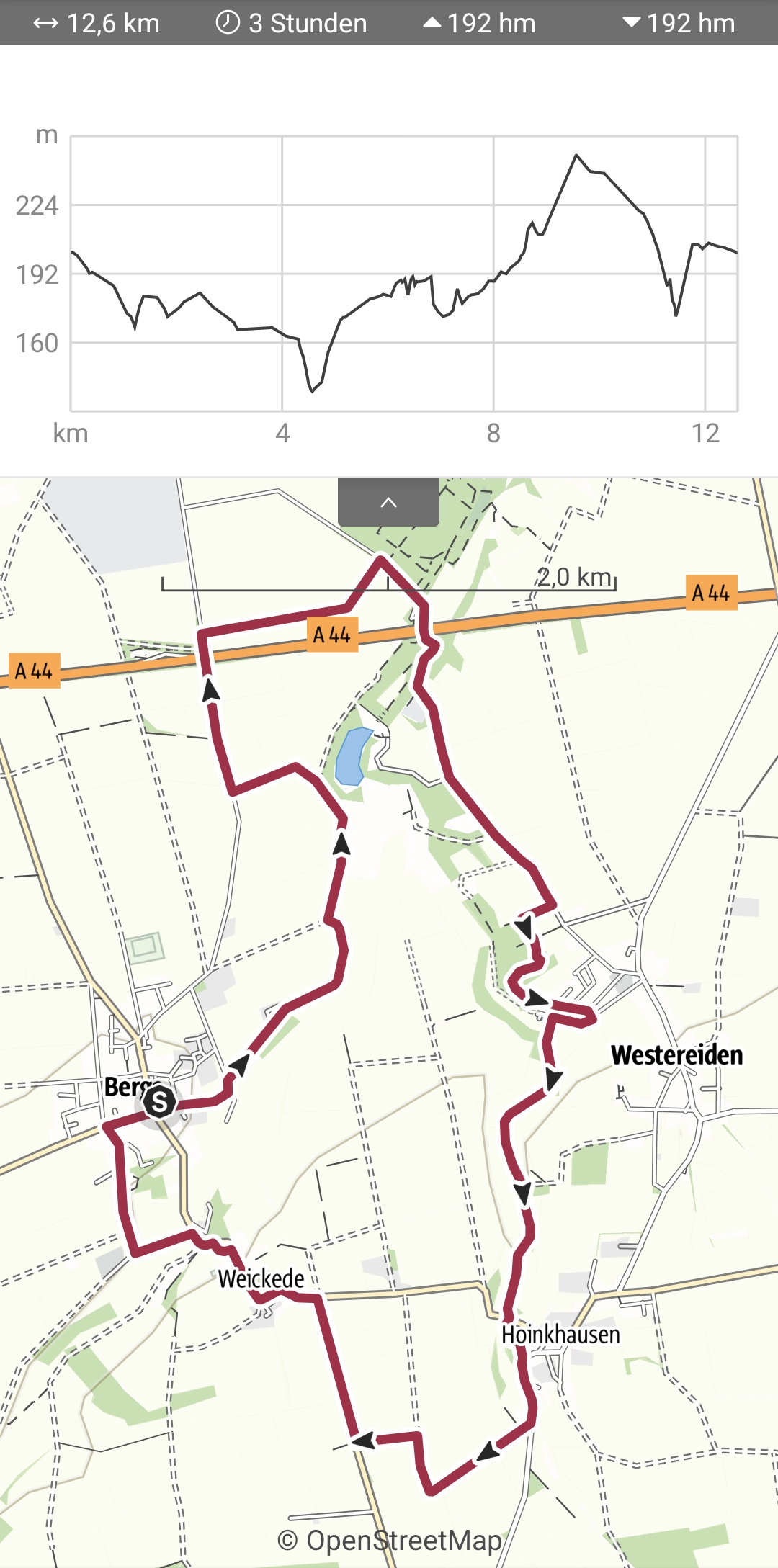 Mehr über den Artikel erfahren Rundwanderung von Berge zum Hoinkhauser Bach und zur Pöppelsche