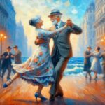 Kleine Colgada im Tango argentino