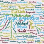 Typische Worte aus Lyrics des Tango argentino
