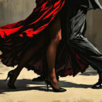 Zwei Varianten der Volcada im Tango argentino