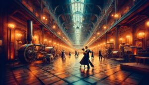 Tango Vals in historischer Fabrikhalle - via Bing