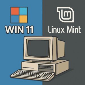 Linux Mint und Win 11 auf alter Hardware
