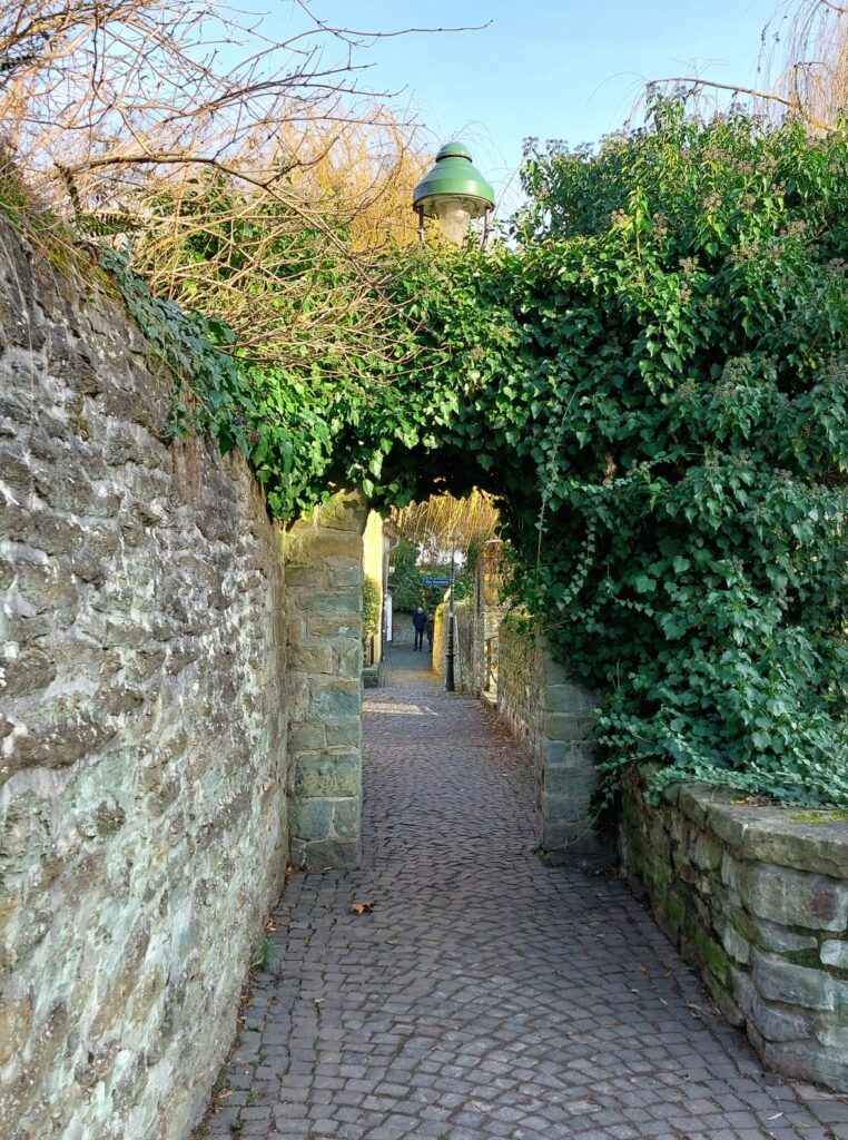 Durchgang Schwarzenborngasse in Soest