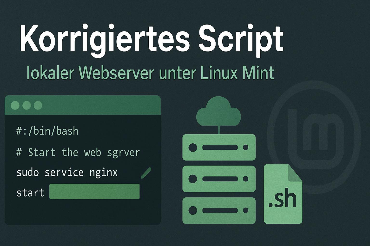 Du betrachtest gerade Korrigiertes Script lokaler Webserver unter Linux Mint